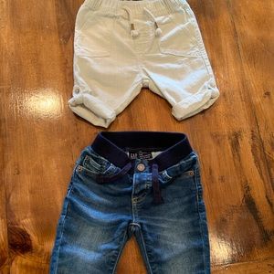 (2) pair little boys pants